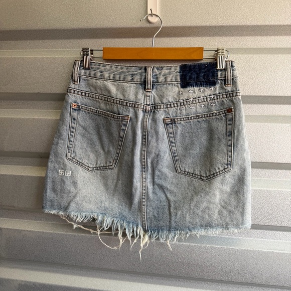 ksubi distressed denim skirt - Picture 4 of 6